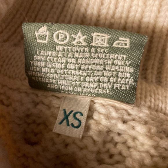 Carraig Donn Women's XS 100% Merino Wool Turtleneck Sweater - Picture 3 of 5